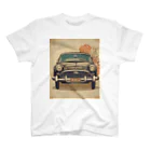 Unique ExistenceのVintage car2 Regular Fit T-Shirt