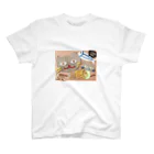 shirocha-nekoclubのくらふとにゃんこ Regular Fit T-Shirt