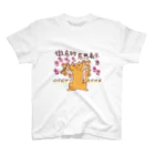 mushizuDASHのオレンジ猫の徹底的意思表示 Regular Fit T-Shirt