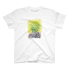 misa_manzanaの母の水彩画〜カモミール Regular Fit T-Shirt