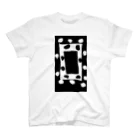 kakukaku-niconico［カクカクニコニコ］のま〜るしかく スタンダードTシャツ