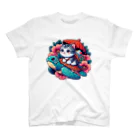 SOU＆SOUの亀乗り子猫 Regular Fit T-Shirt