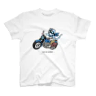 QROOVYのFUN ON A BIKE Regular Fit T-Shirt