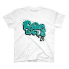 金欠印のPOORMANのピースうさぎ Regular Fit T-Shirt