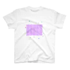 noiSutoaの神秘的なパープルカラー円周率１０００桁 Regular Fit T-Shirt