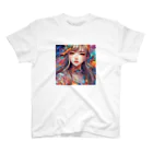 ヲシラリカの美少女　アート スタンダードTシャツ