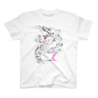 にゃんこ先生とsuzume のお店の願いが叶う☆彡昇り龍 Regular Fit T-Shirt