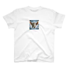 oz-chanの空飛ぶ猫リアル風1 Regular Fit T-Shirt