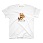 CROWN−CLOWNの【ベンガル】猫の手どうぞ スタンダードTシャツ