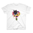 photopaint.cのflower dog Regular Fit T-Shirt