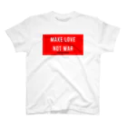 Voice Up JapanのMAKE LOVE NOT WAR Regular Fit T-Shirt