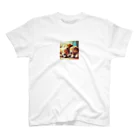 まりな☆のお店の寄り添って寝る仔犬 Regular Fit T-Shirt