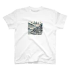 zakki-Rの日本の都会と田舎の風景 Regular Fit T-Shirt