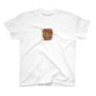 Azukisandesuの花がら Regular Fit T-Shirt