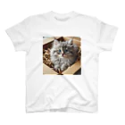 ニャンHouseのリアルな子猫 Regular Fit T-Shirt