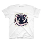 beni35の月猫ミュウミュウ スタンダードTシャツ