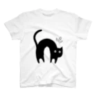 はる_社務所の黒猫５ スタンダードTシャツ