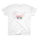 Pトン クラブのヤングパパーズ　ヤンさん　グーさん　川柳Tシャツ スタンダードTシャツ