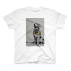 negitarou_shopのさむらい犬 スタンダードTシャツ