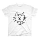 nekonoomotyaの猫 キャラ スタンダードTシャツ