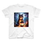 yos-1292583のねこニコばん Regular Fit T-Shirt