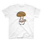 うさやのシイタケに侵食されるパンダ スタンダードTシャツ