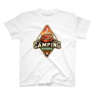 Camping Steak（キャンピング・ステーキ）のCamping Steak（キャンピング・ステーキ）06ステーキ菱形 スタンダードTシャツ