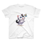 yos-1292583のねこニコばん スタンダードTシャツ