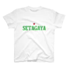 せたが屋さんの世田谷グッズ　グリーンロゴ（setagaya item） スタンダードTシャツ