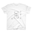 ganeshaのかわいいクマ スタンダードTシャツ