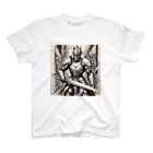 AI Fantasy Art Shopのblood knight③ Regular Fit T-Shirt