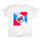 ハレとケのsoratama-tricolor Regular Fit T-Shirt