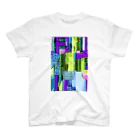 SHINY11のPurple cityscape スタンダードTシャツ