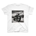 the blue seasonのクラシックバイクの美学：時代を超えたエレガンス Regular Fit T-Shirt