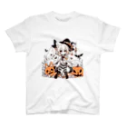 Fox_d.ogのFoxgirl.halloween.1 スタンダードTシャツ