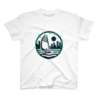 Mt_Pear_Designのwindsurfing city Regular Fit T-Shirt