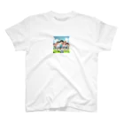 Minashのサッカーとともだち Regular Fit T-Shirt