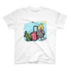 🐥ゆる(いイラストで生き物を)愛(でたい)の今日という日のためのTシャツ(5/16) スタンダードTシャツ