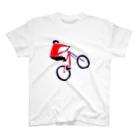 NIKORASU GOのMTBデザイン「RIDE」 Regular Fit T-Shirt