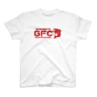 GFCの02-Tシャツ<メインロゴ2>＜赤文字＞ Regular Fit T-Shirt