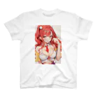 みおちゃんartshopの赤髪天使な女の子グッズ スタンダードTシャツ