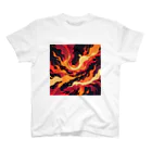 AI Fantasy Art Shopのart of fire② Regular Fit T-Shirt