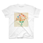 ひちゃんのお絵描きのお絵描き花束 Regular Fit T-Shirt