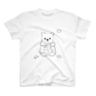 ganeshaのかわいいクマ スタンダードTシャツ