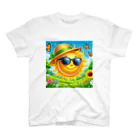 レールファン&スピリチュアルアイテムショップの太陽　夏 Regular Fit T-Shirt