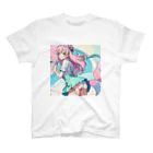 yozoraniyumeoの魔法メイク少女 Regular Fit T-Shirt