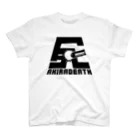 Coakira★核殺のAKIRADEATHロゴTシャツ（黒ロゴタイプ） Regular Fit T-Shirt