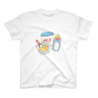 モツ煮子のベビーのご飯セット スタンダードTシャツ