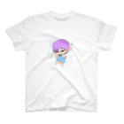 Doll Fantasyの藤木紫乃／羽／透過 Regular Fit T-Shirt