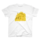 AI ZOO もふもふ商店のバナにゃんのかくれんぼ Regular Fit T-Shirt